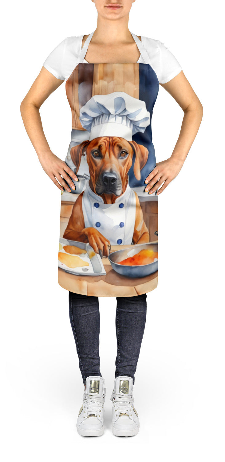 Rhodesian Ridgeback II - The Chef Apron for Adult Women and Men - Unisex Large