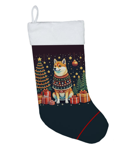 Shiba Inu -  Christmas Holiday Stocking for Fun Family Decorations