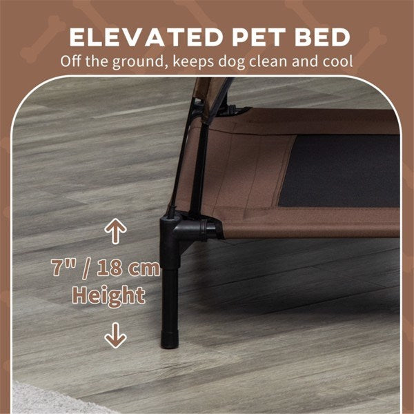 Elevated Bed with Removable Canopy for Dogs