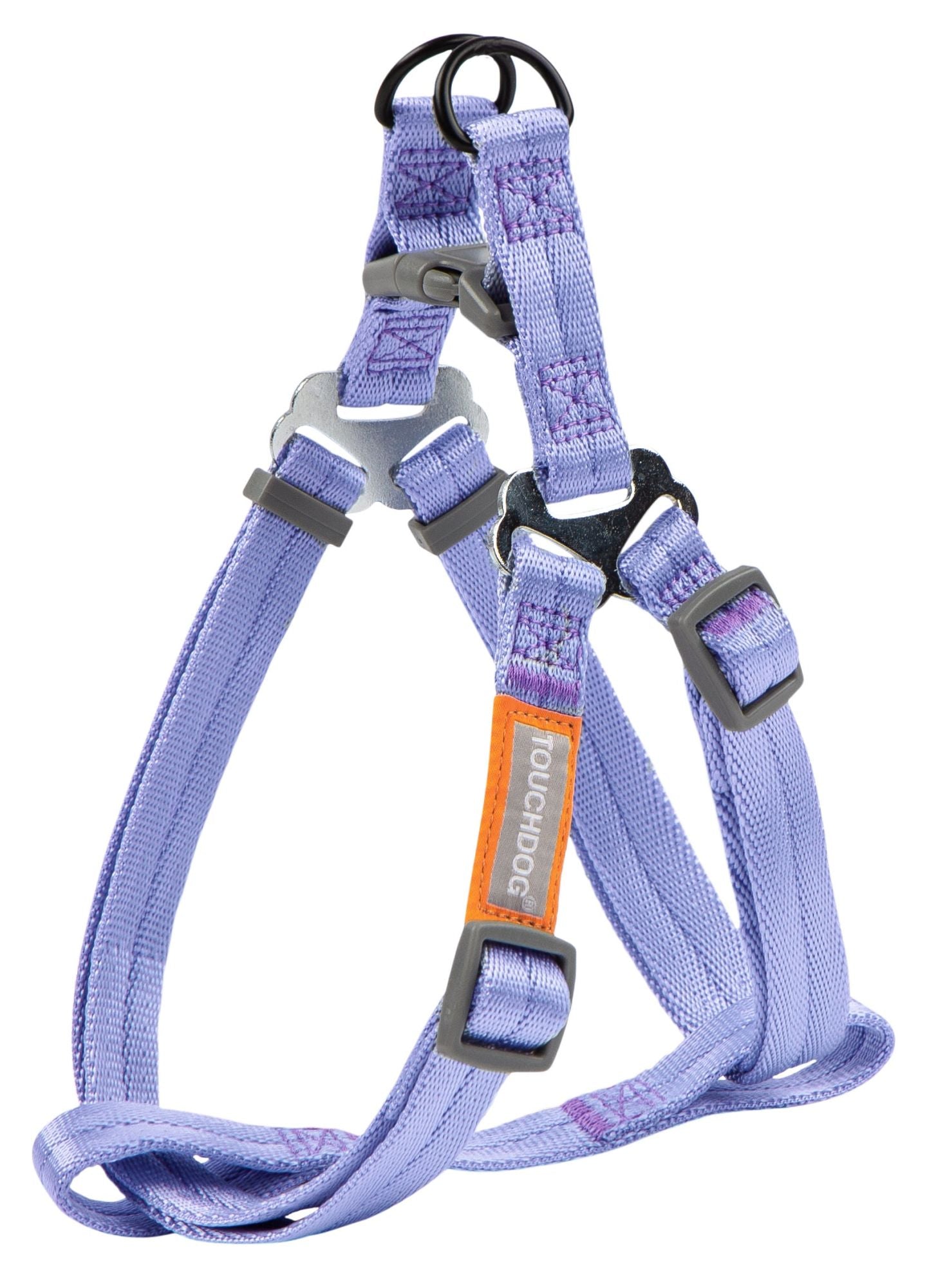 Touchdog - Macaron - 2-in-1 Durable Nylon Harness and Leash Set for Dogs