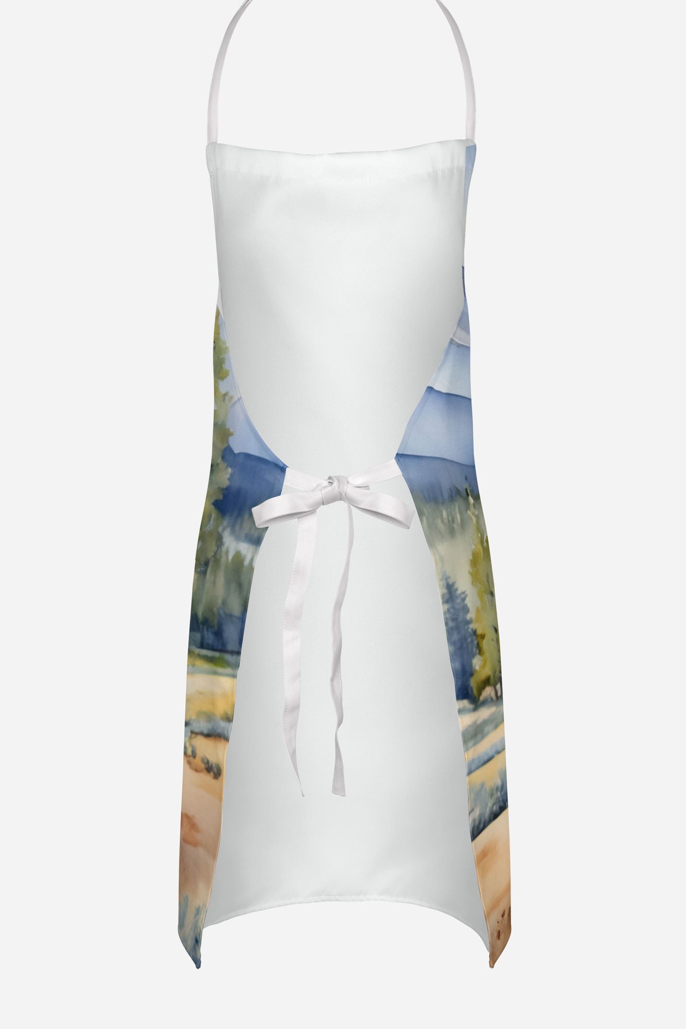 Borzoi Russian Wolfhound - Welcome Cowboy Apron for Cooking, Baking and Crafts for Adult Women and Men - Unisex Large