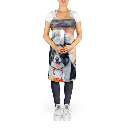 Border Collie - The Chef Apron for Adult Women and Men - Unisex Large