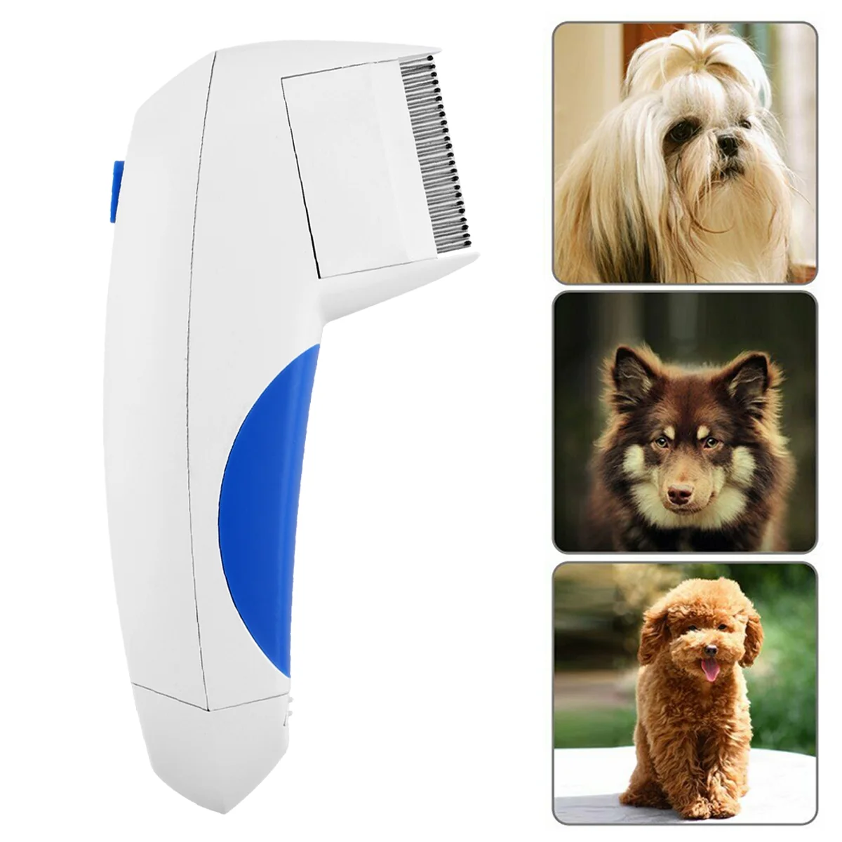 Electronic Lice Removal Cleaner Brush/Comb For Dogs and Cats