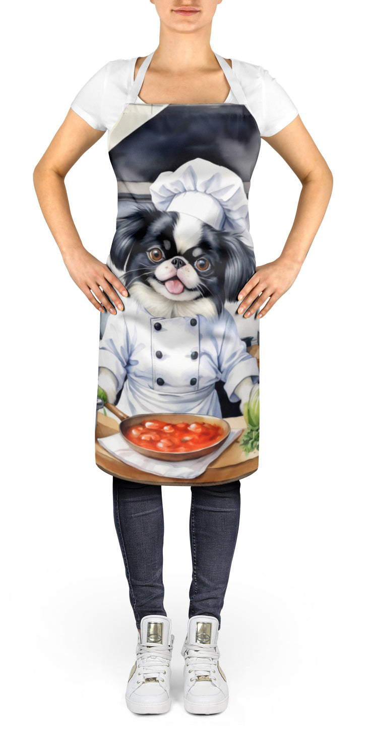 Japanese Chin - The Chef Apron for Adult Women and Men - Unisex Large
