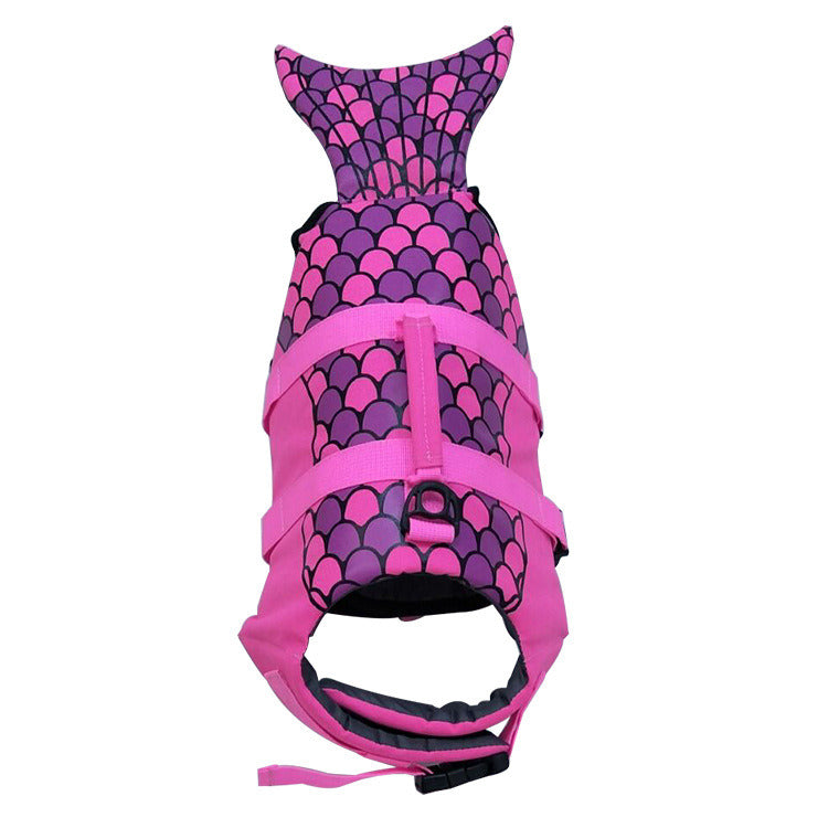 Fun Shark and Mermaid Life Jackets for Dogs