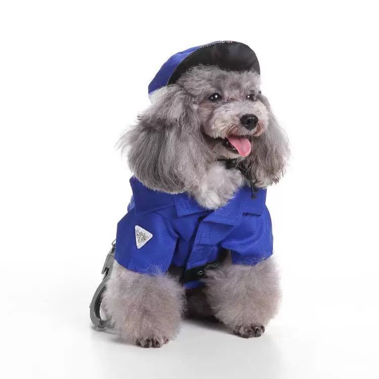 Pet Life - Pawlice Pawtrol Police Uniform Halloween Costume for Dogs