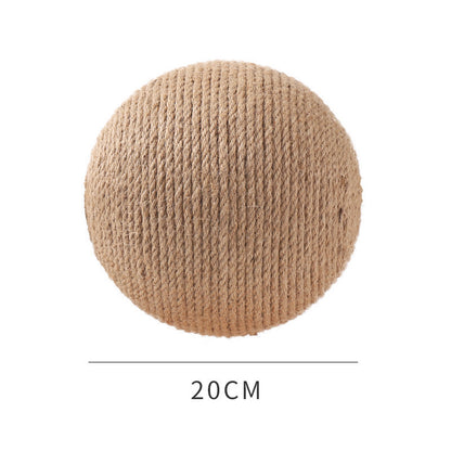 V-Shaped Cat Sisal Rope Scratching Ball Toy