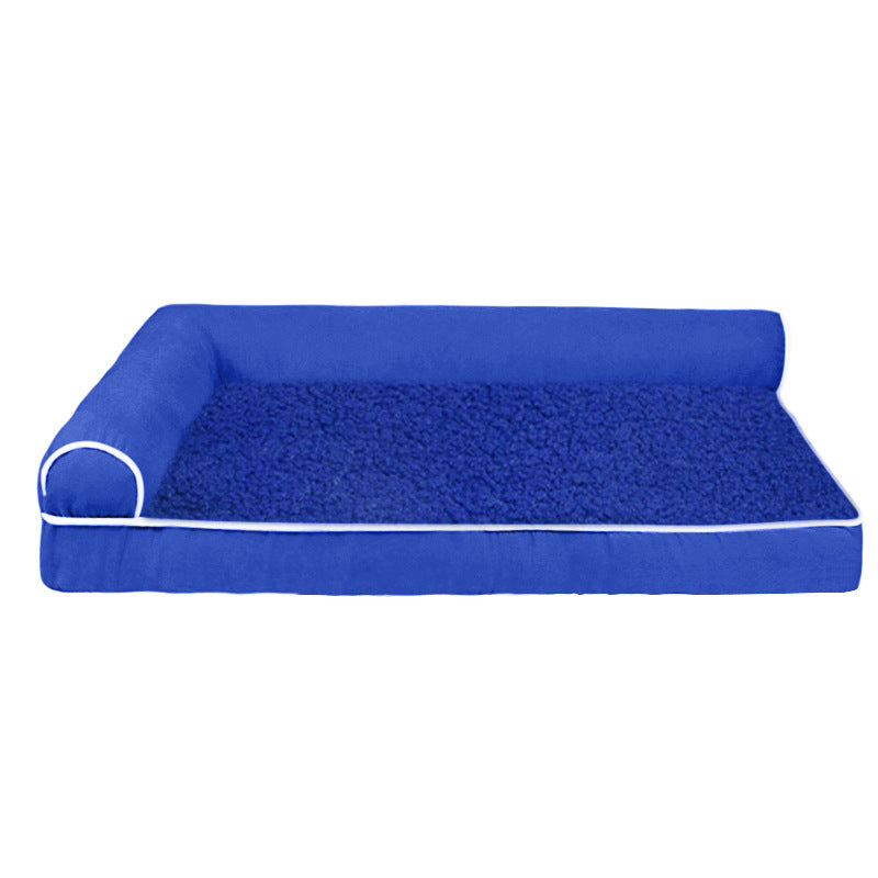 Thick Memory Foam Bolstered All Season Bed for Dogs and Cats