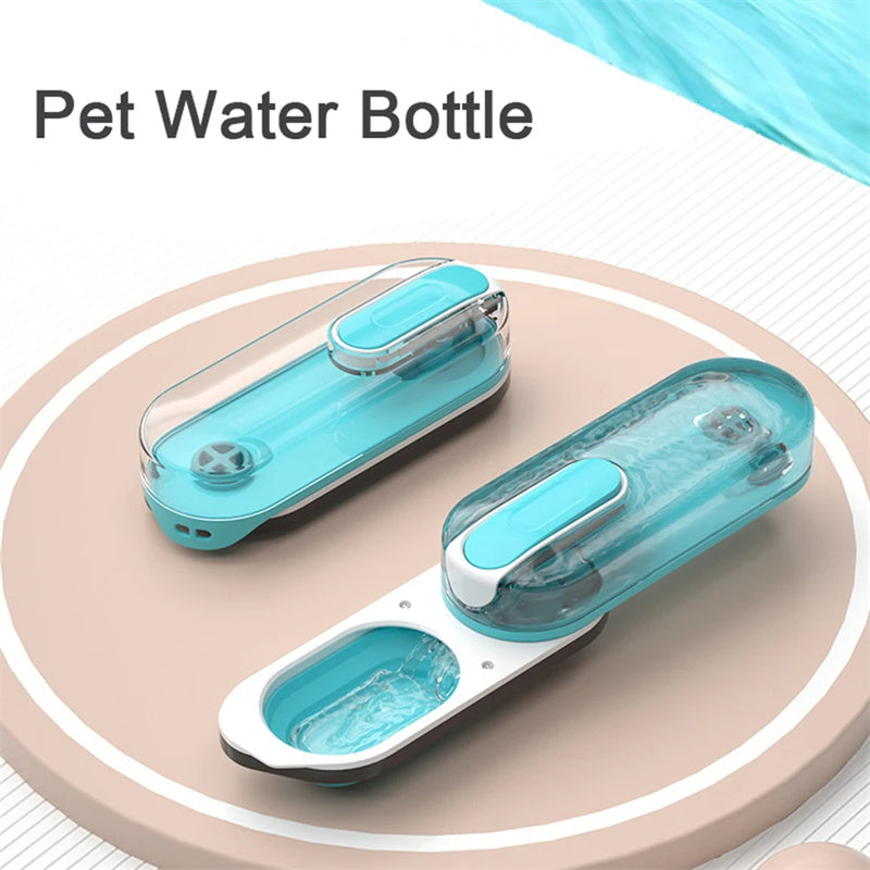 Foldable Bowl Travel Water Bottle For Dogs