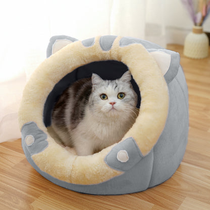 Enclosed Cat Villa for Nesting Playing House