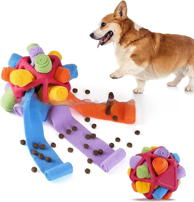 Sniffing Snuffle Goodie Training Toy Ball