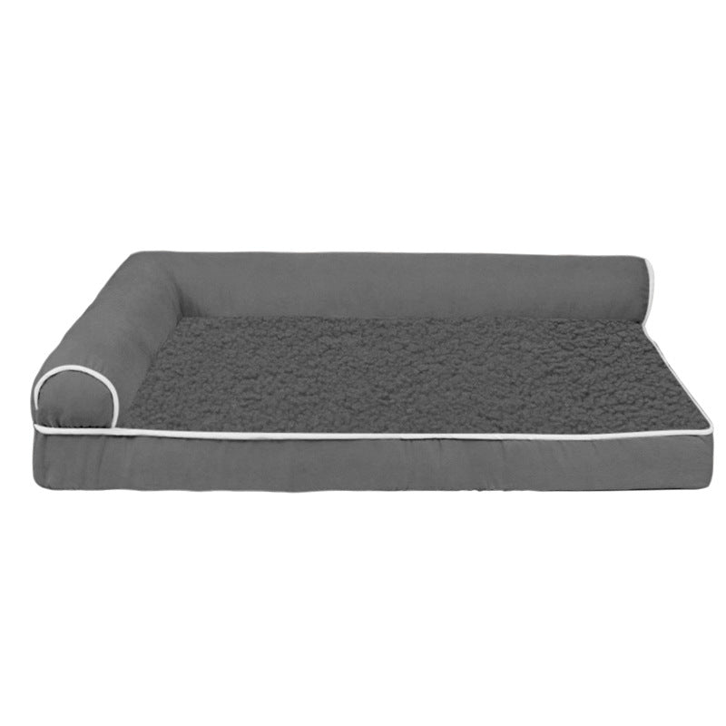 Thick Memory Foam Bolstered All Season Bed for Dogs and Cats