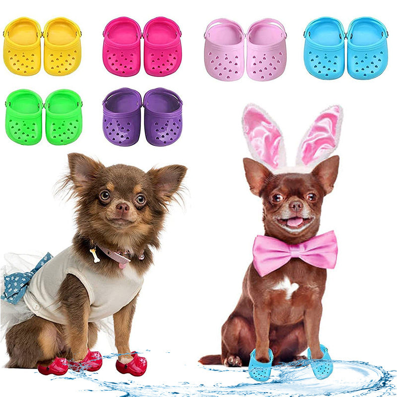 Wear-Resistant Fun Fashion Clog Shoes for Dogs