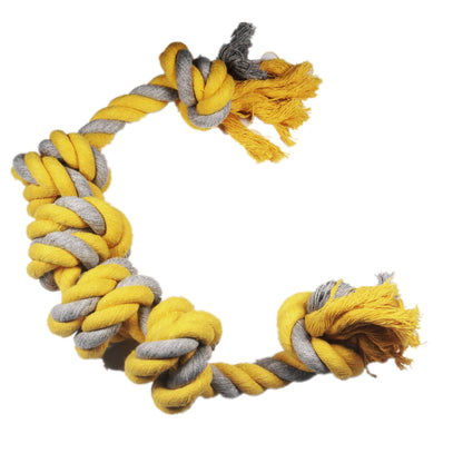 Teeth Grinding Cotton Rope Toy for Dogs