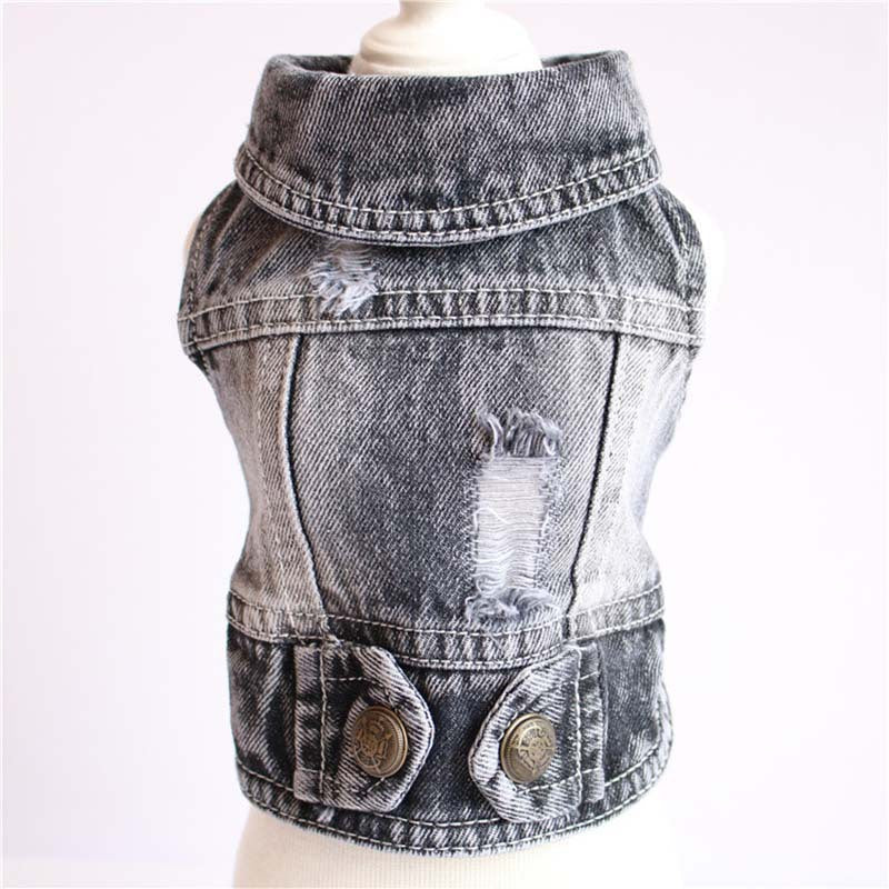 Designer Denim Jacket for Small Dogs or Cats