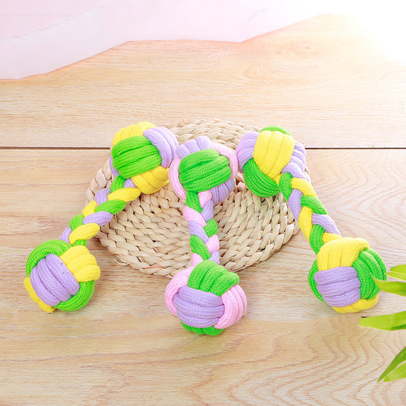 Cotton Candy Rope Toy - Natural Material