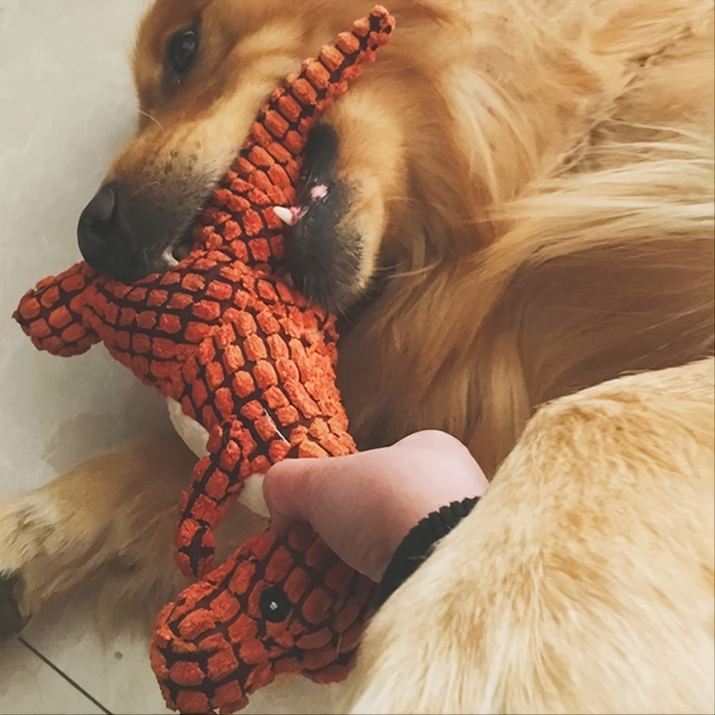 Dinosaur Dog Toy Chew Fun and Dental Health