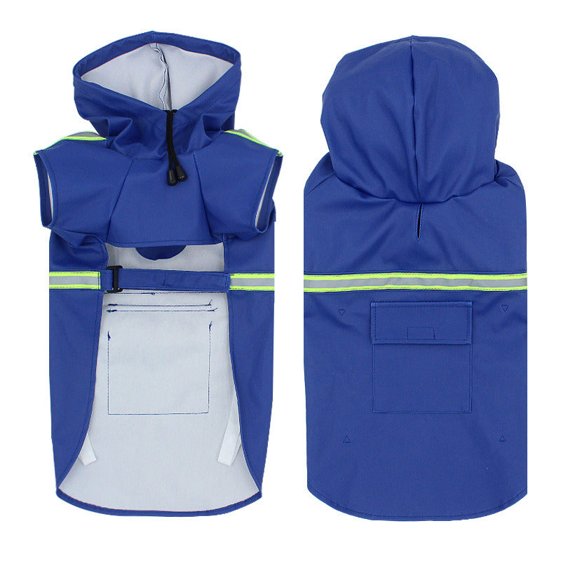 Raincoat for Dogs Waterproof and Reflective