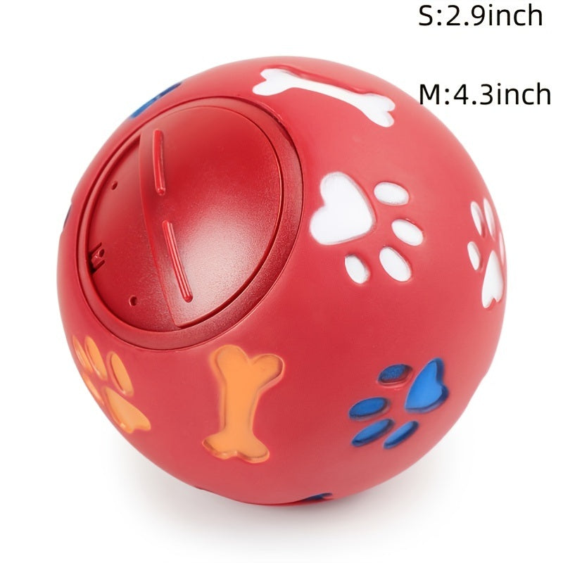Dog Treat Dispensing Rubber Puzzle Ball Toy