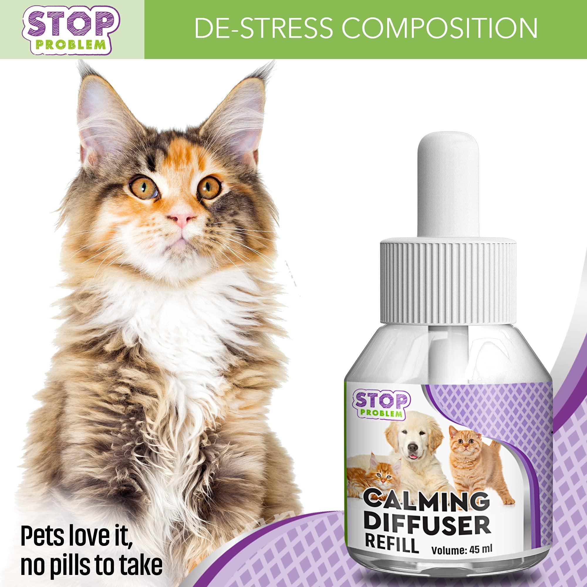 Calming Diffuser Anti Anxiety Pheromones Plug-in for Cats