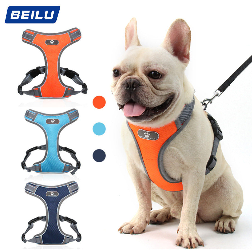 Dog Harness Light-Weight Breathable Reflective Mesh
