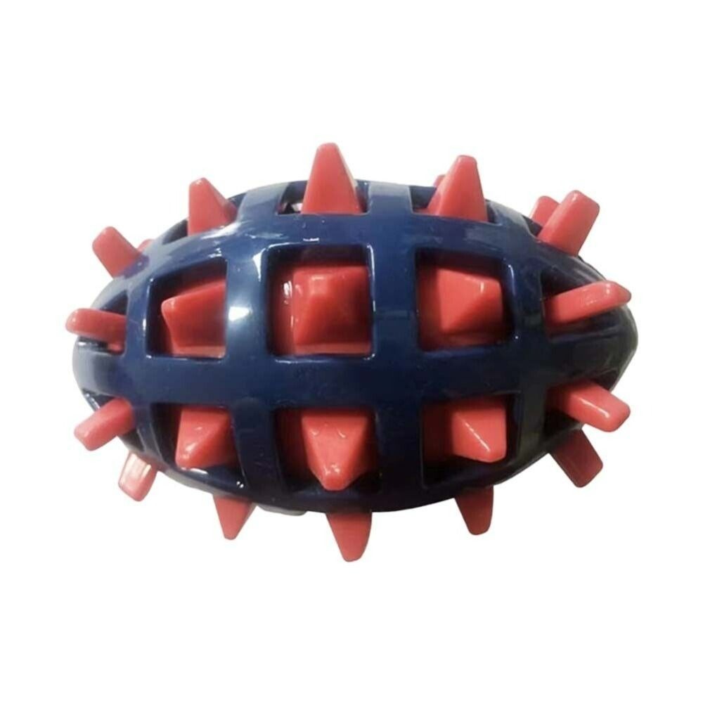 Squeaky Football Dental Chew Toy for Dog