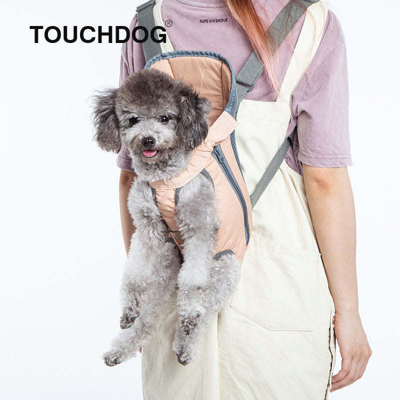 Touchdog Front Backpack Dog and Cat Carrier