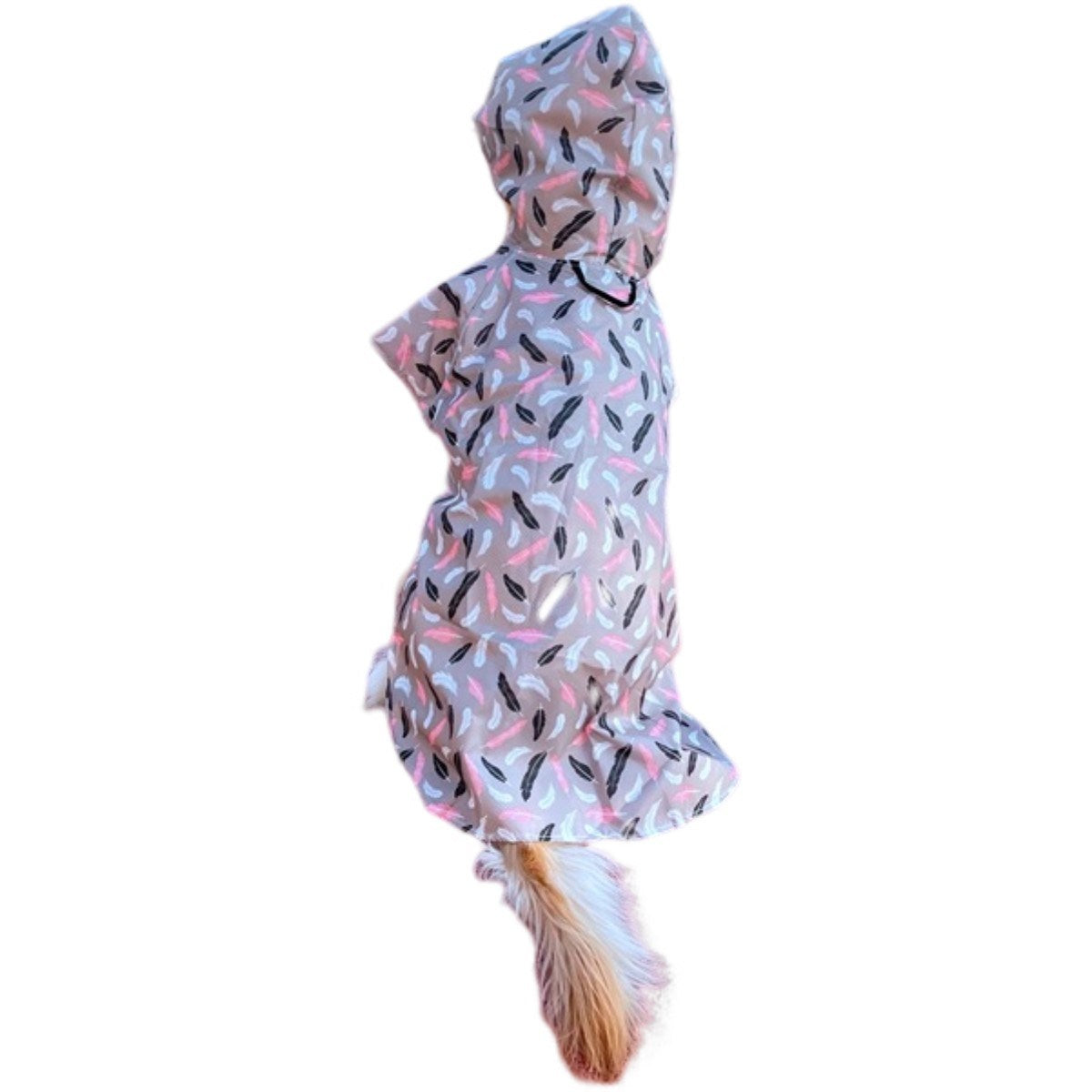 Cute Character Hooded Rain Poncho Cape for Dogs