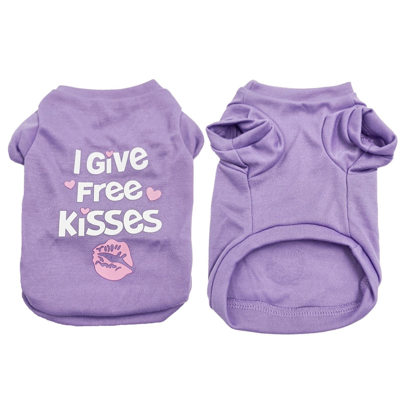 Free Kisses T-Shirt for Dogs