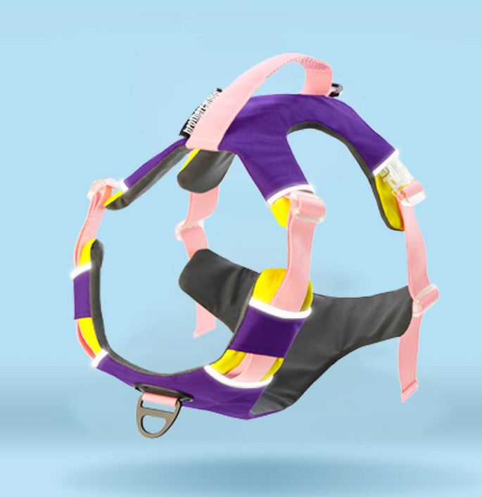 Explosion-Proof Dog Chest Harness with Leash