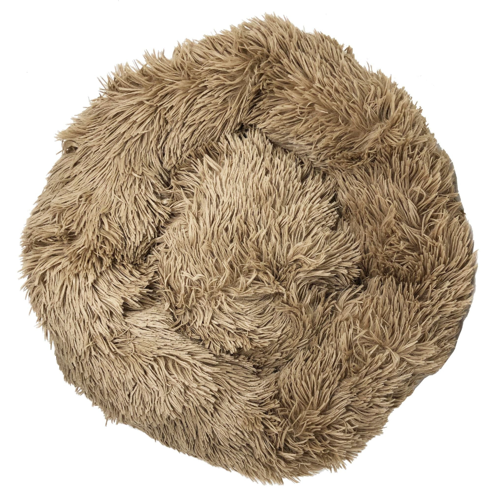 Pet Life Nestler Plush and Soft Round Dog Bed