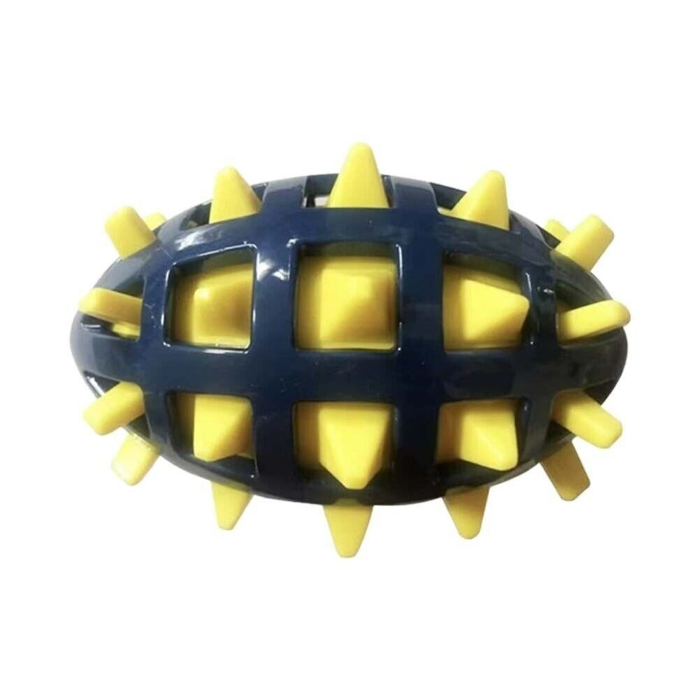 Squeaky Football Dental Chew Toy for Dog