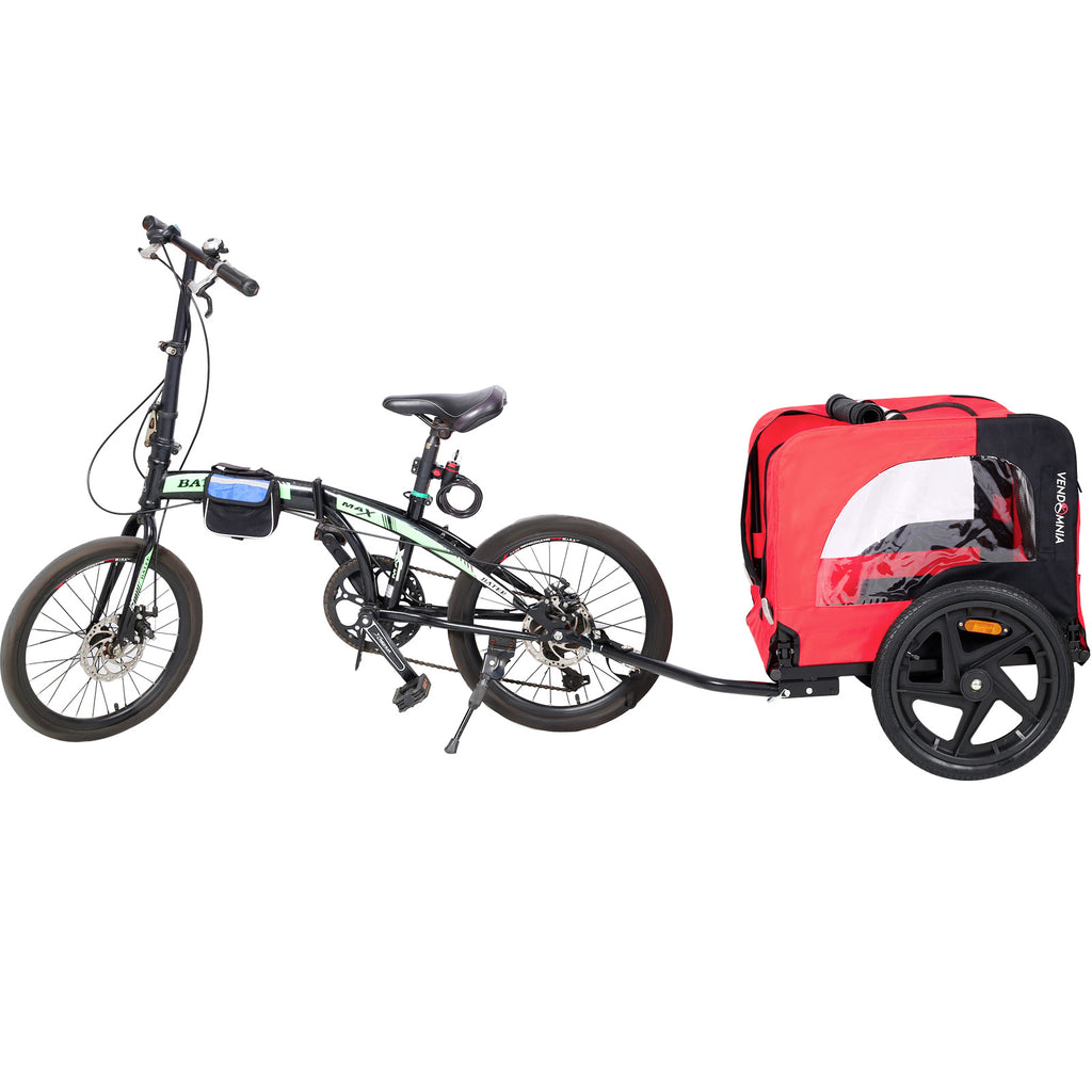 Foldable Bicycle Trailer for Dogs or Other Pets