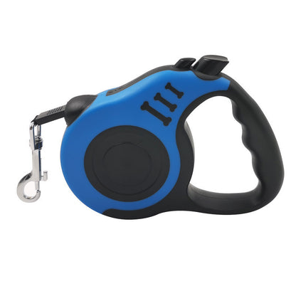 LED Light Automatic Retractable Nylon Dog Leash