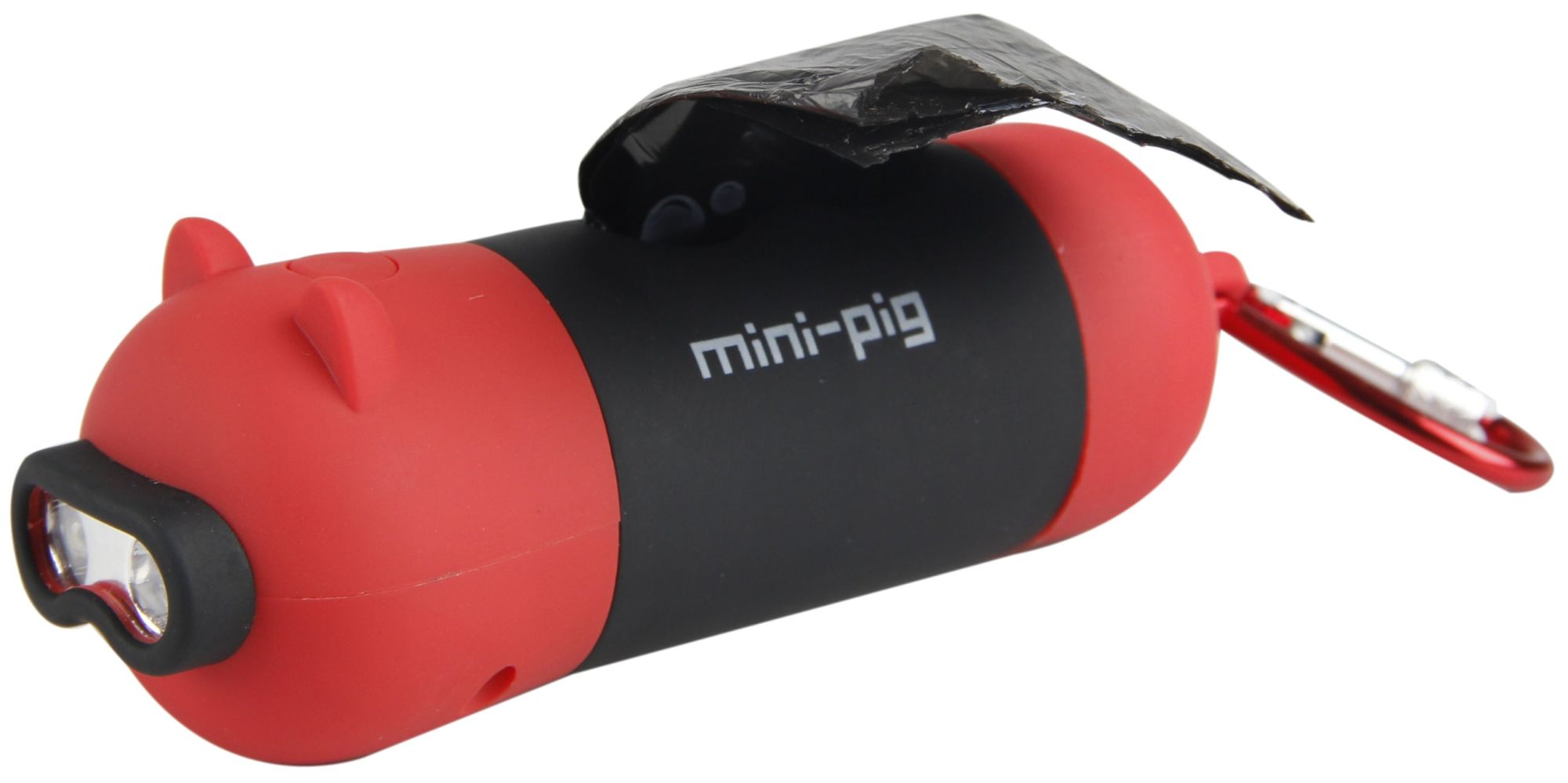 Lighted LED Poop Pig Waste Bag Dispenser