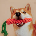 Cotton Dog Rope Toys - Carrot and Duck Shapes