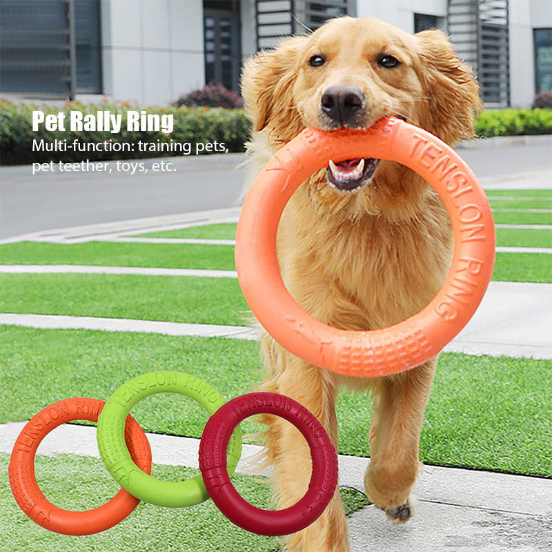 Floating Interactive Ring Training Toy for Dogs