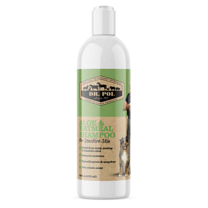 Dr. Pol's Aloe Oatmeal Shampoo for Dogs and Cats