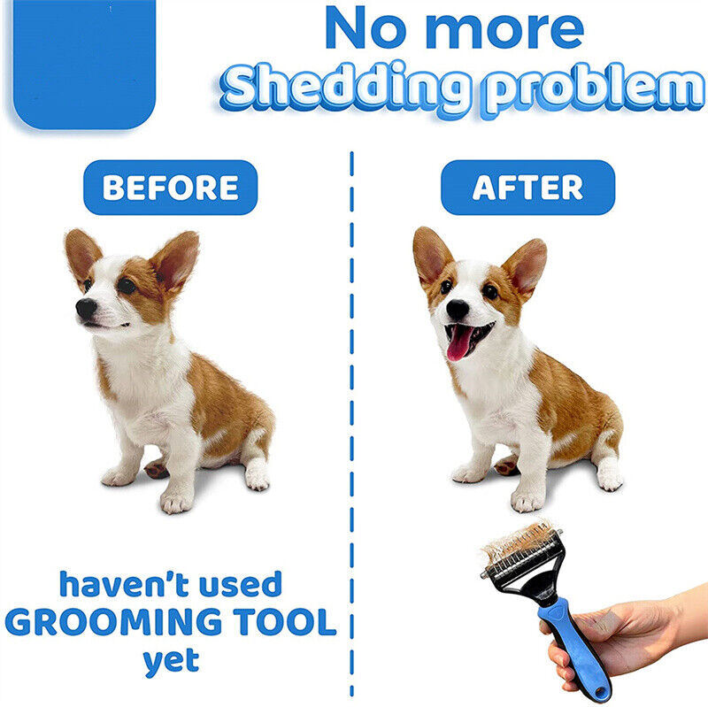 RESTOCKING  Undercoat Hair Grooming Brush For Dogs or Cats