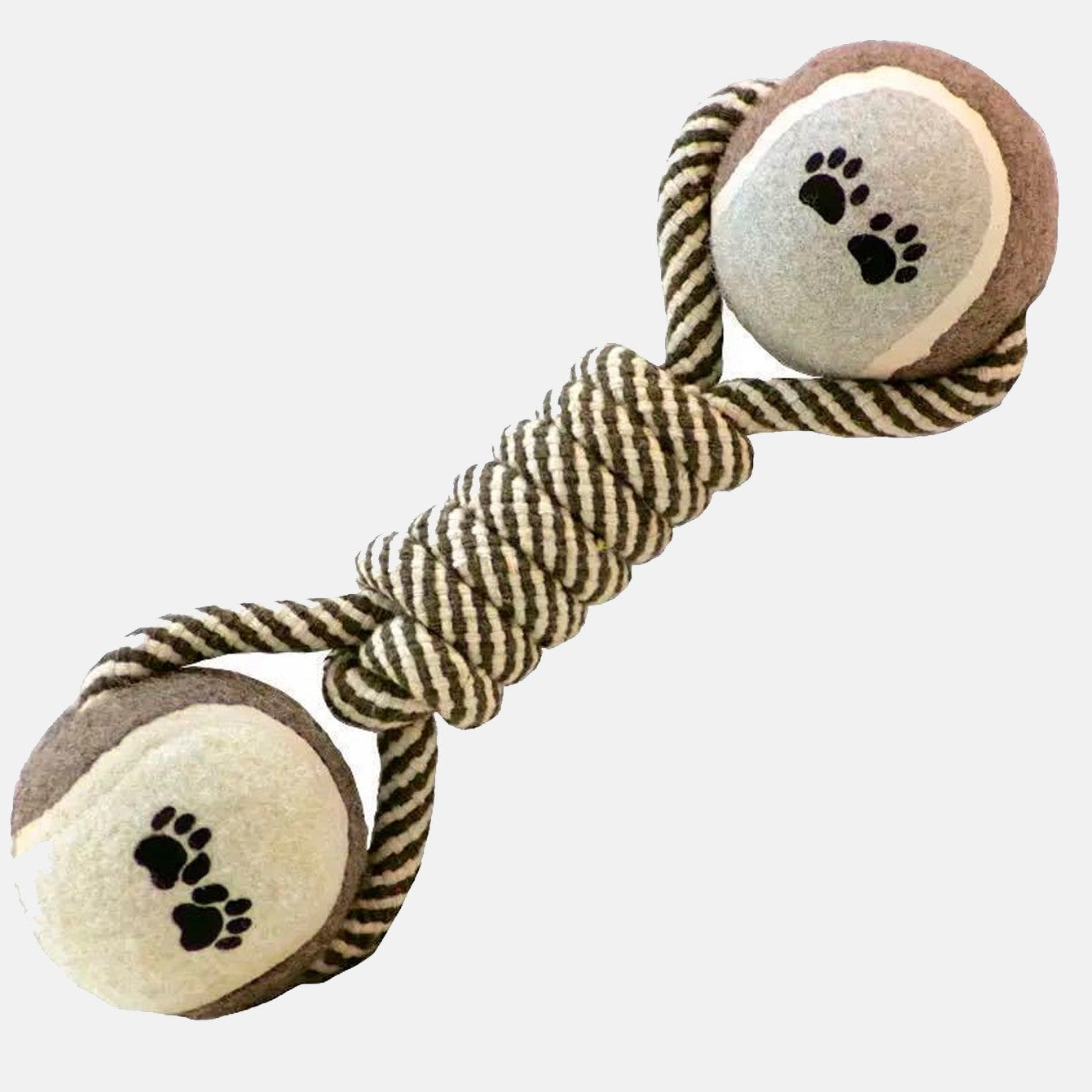 Ball Barbell Cotton Rope Dog Dental Chew