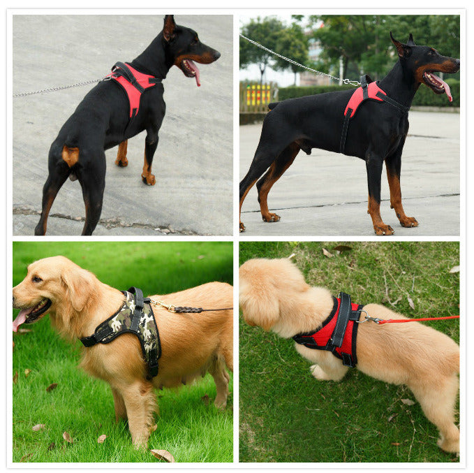 Anti-Jerk Chest Strap Harness for Dogs or Cats