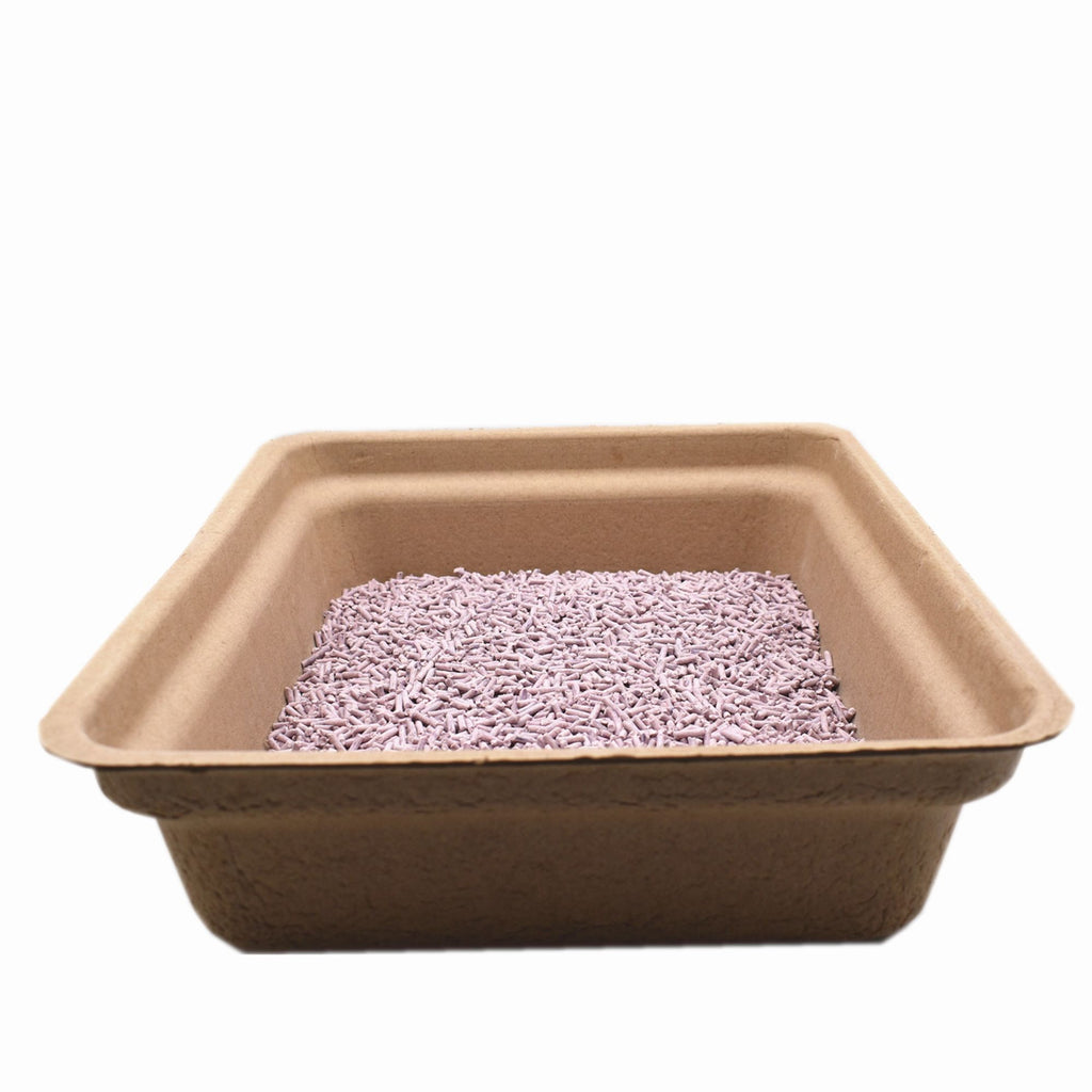 Eco Friendly 100% Recycled Paper Disposable Cat Litter Box Trays