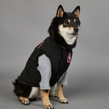 Classic Style Warm Winter Vests for Dogs