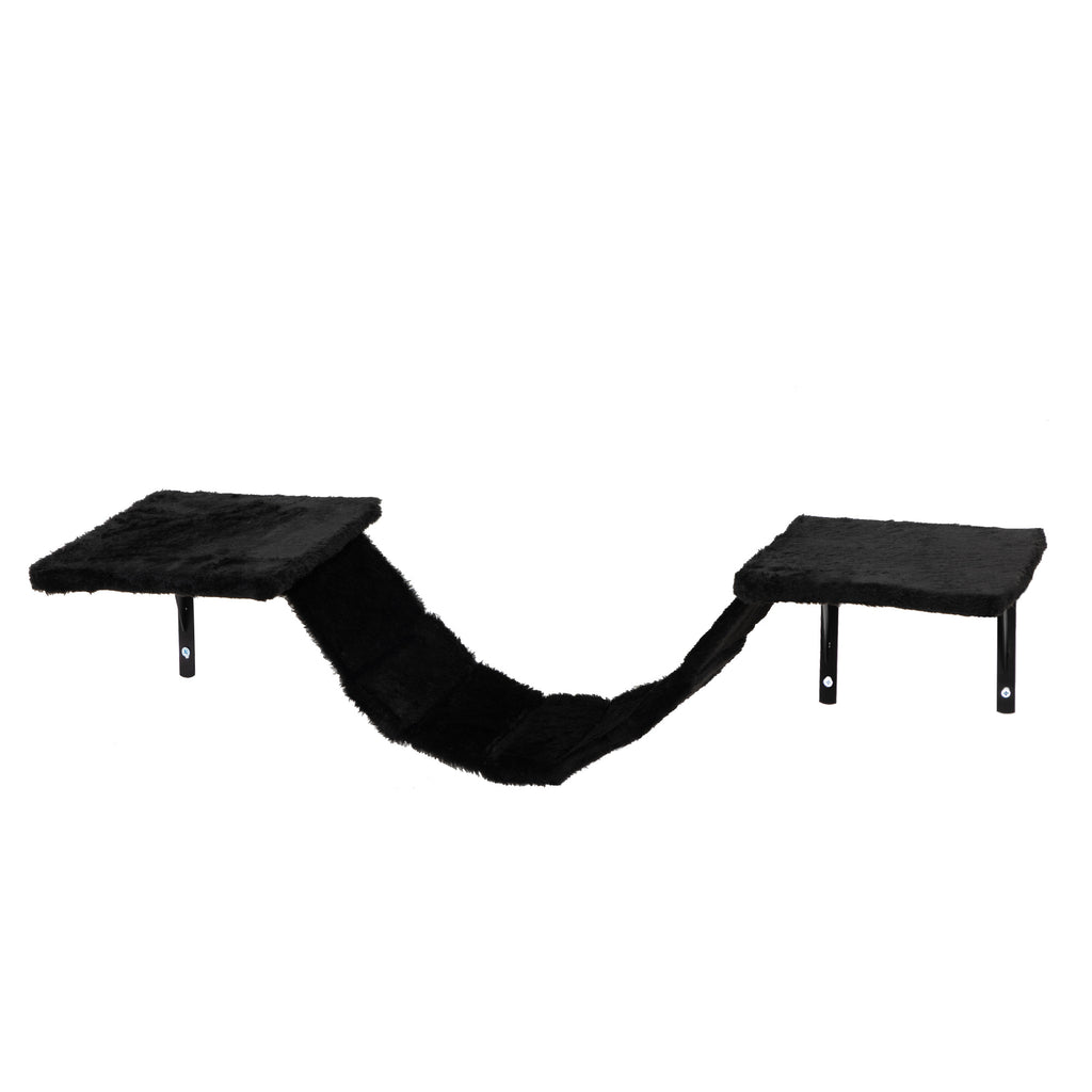 Wall Mounted Activity Tree with Scratching Post for Cats