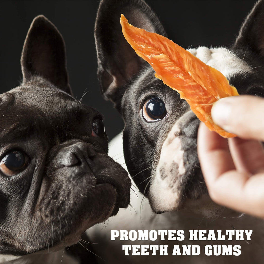 Natural Human Grade Organic Chicken Jerky Treats for Dogs