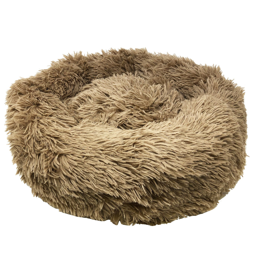 Pet Life Nestler Plush and Soft Round Dog Bed