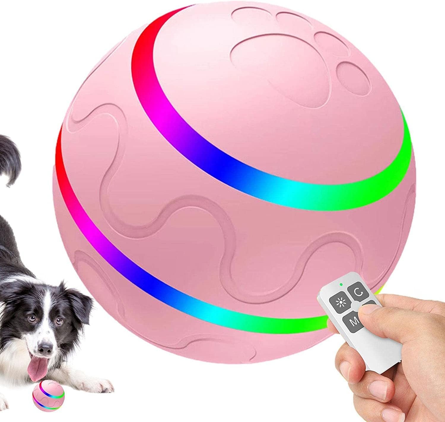 Interactive Rolling Ball for Dogs and Cats