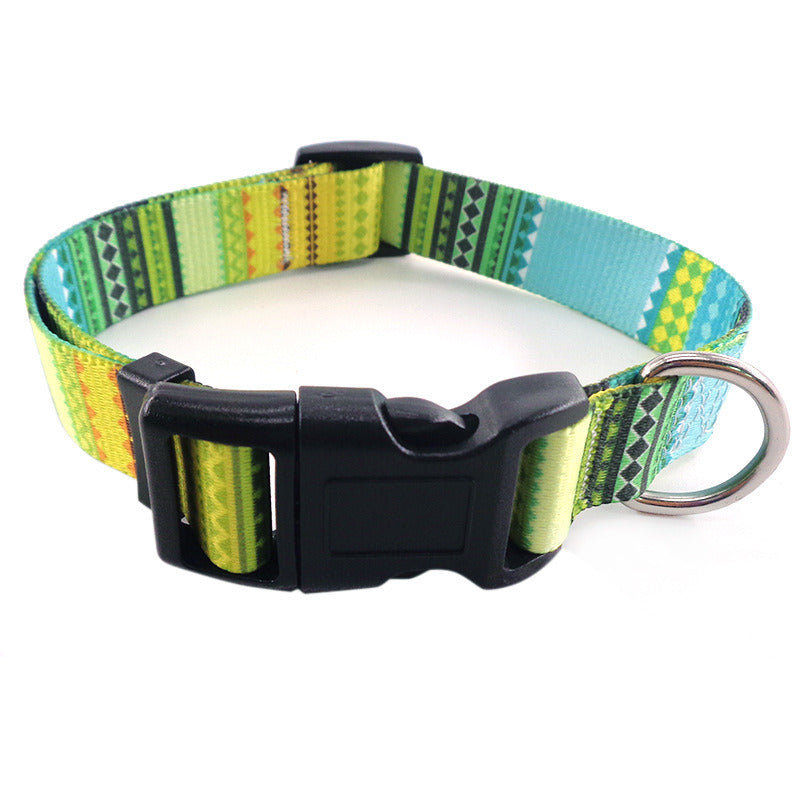 Bohemian Beautiful Colorful Festive Collars for Dogs