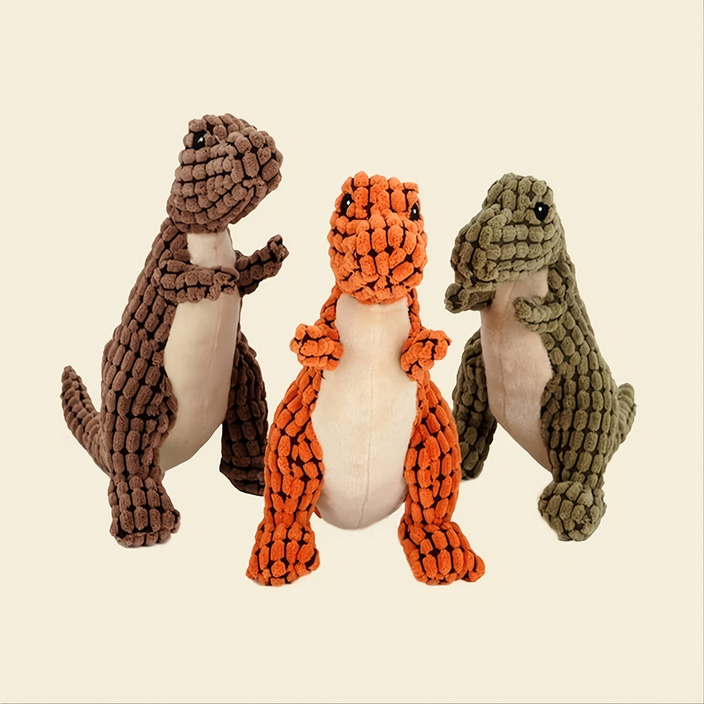 Dinosaur Dog Toy Chew Fun and Dental Health