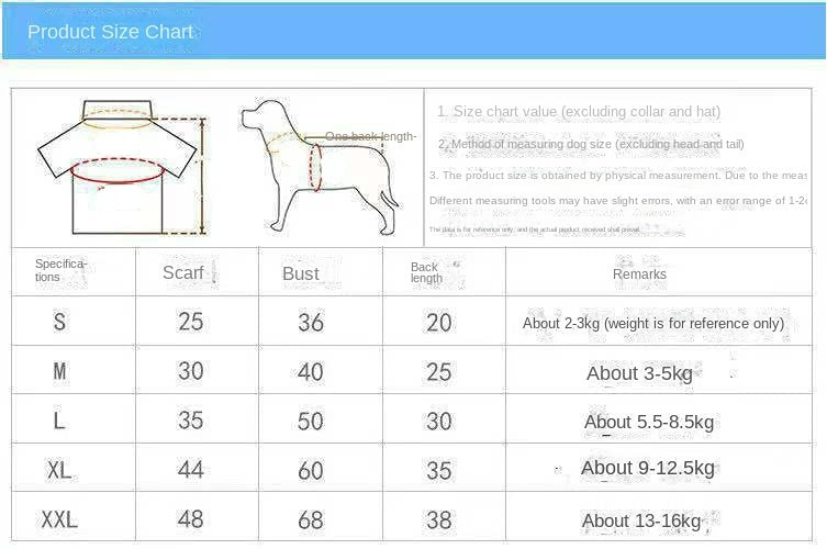 Fun Flannel Shirts for Small to Medium Dogs